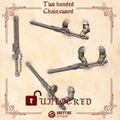 Greytide Studios Crimson lords two handed Chainswords