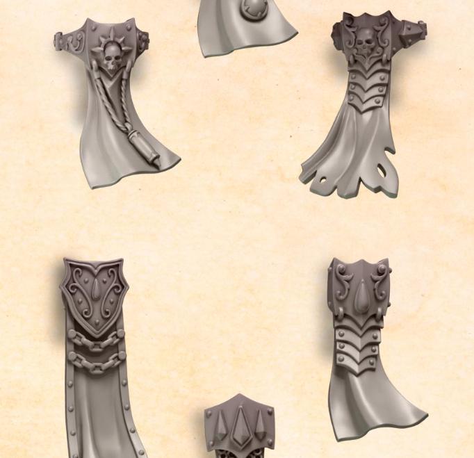 Greytide Studios Crimson lords Loincloths x15
