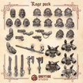 Greytide Studios Crimson lords Rage pack