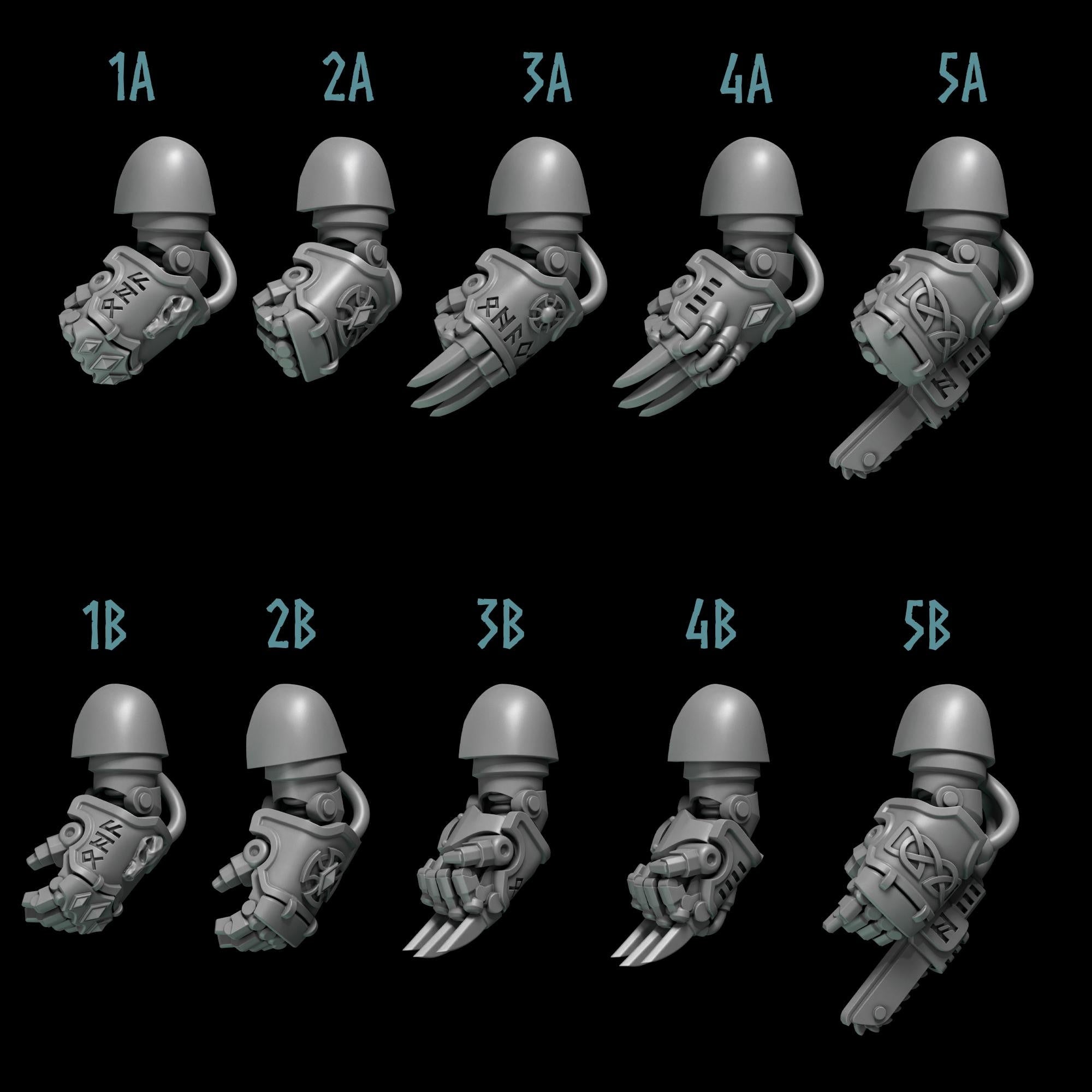 Full Greytide Studios Primal Hounds Terminator upgrade kit