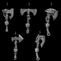 10x Greytide Studios Primal Hounds Standard Axes upgrade kit