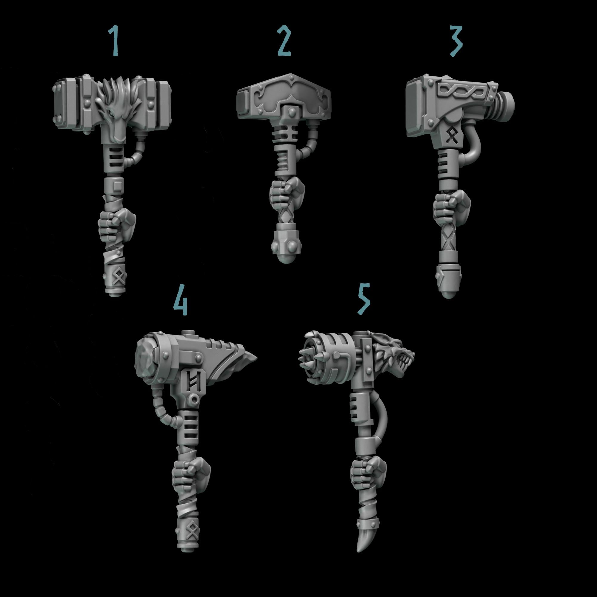 Full Greytide Studios Primal Hounds Terminator upgrade kit