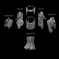 Greytide Studios Primal Hounds Dreadnought Upgrade kit