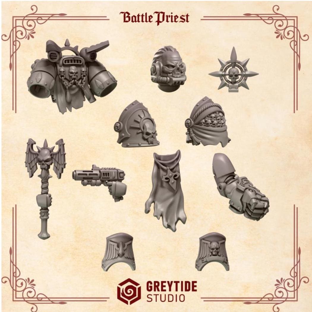 Updated Greytide Studios Crimson lords Battle Priest