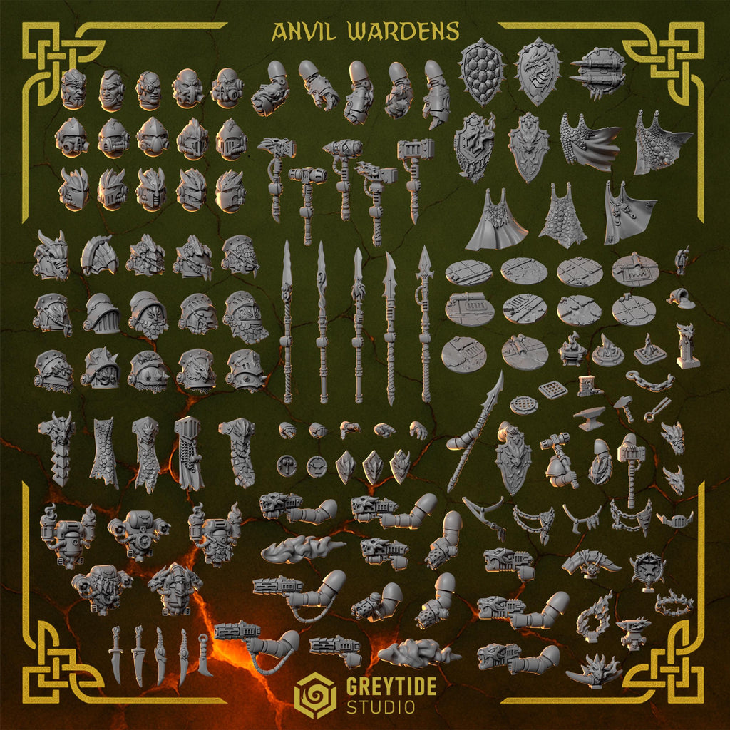 Greytide Studios Anvil Warden full range pack