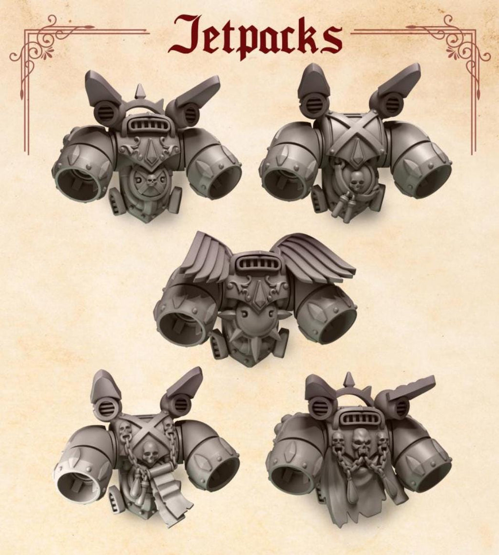 Greytide Studios Crimson lords Jump pack upgrade kit