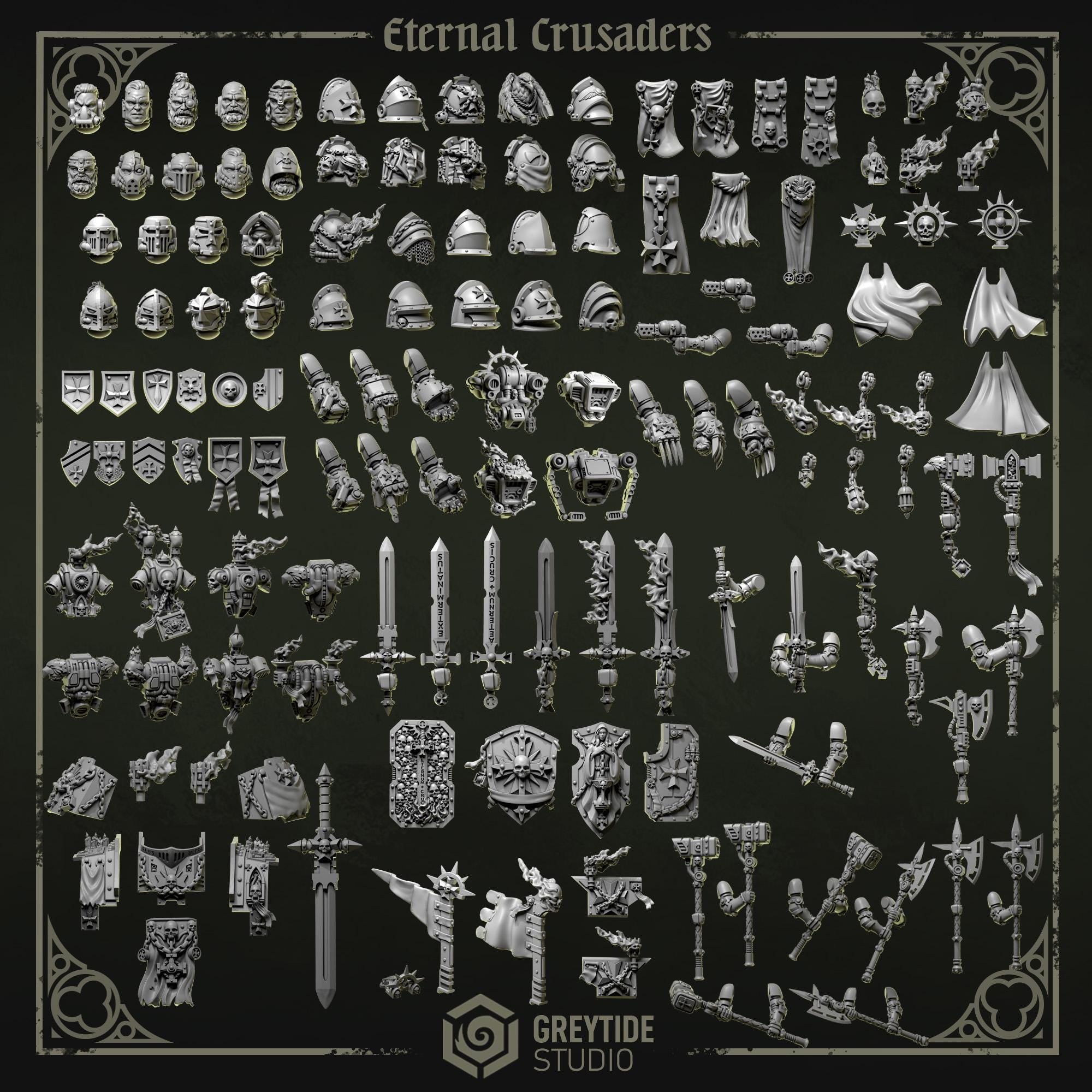 Greytide Studios Eternal Crusaders full range pack