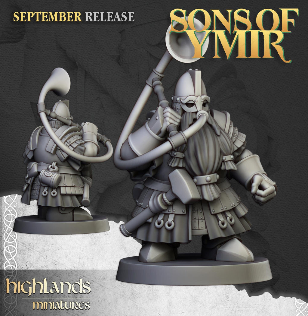 Dwarf Kingsguard unit - Highlands Miniatures