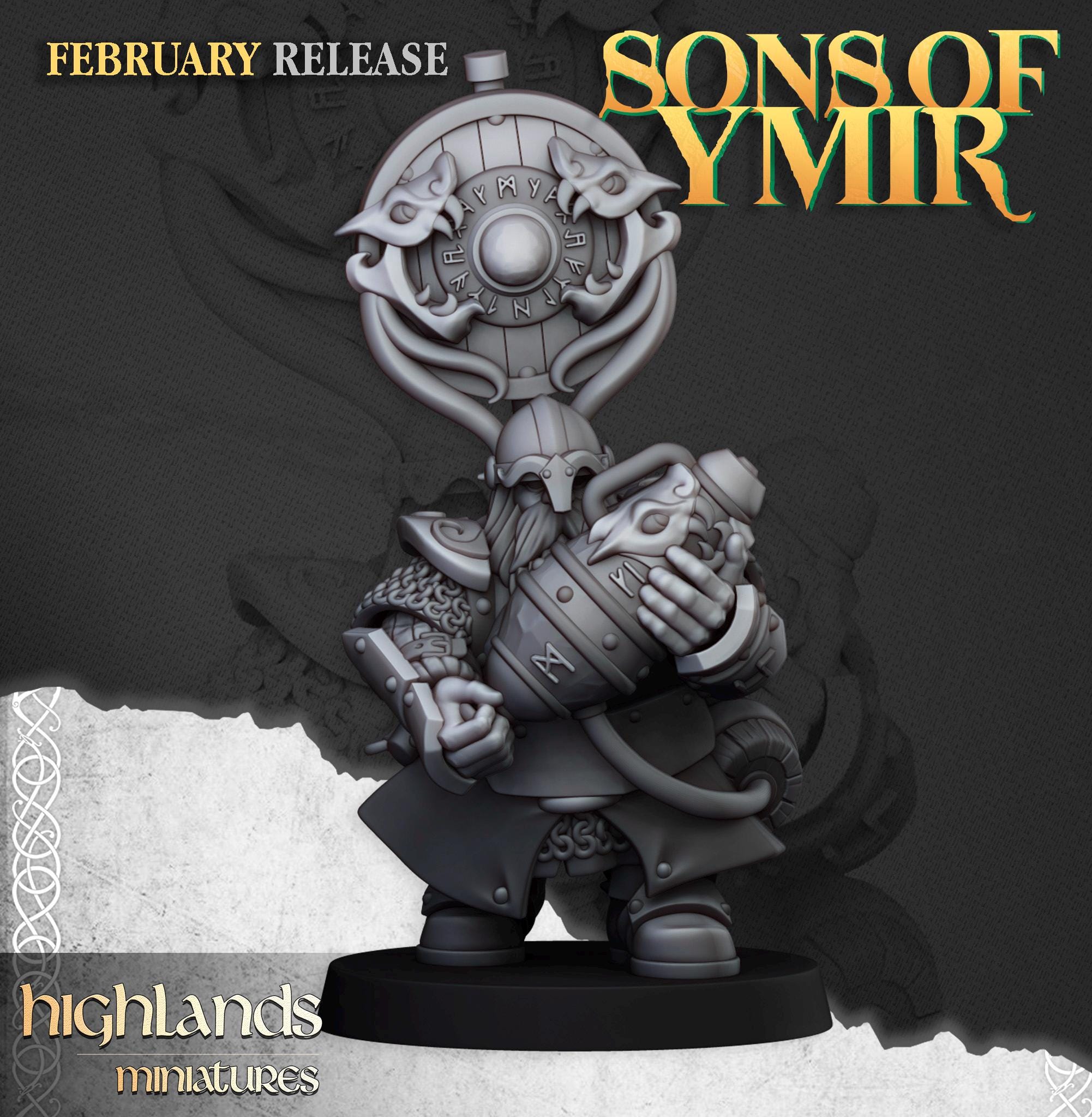 Dwarf firespitters  - Highlands Miniatures