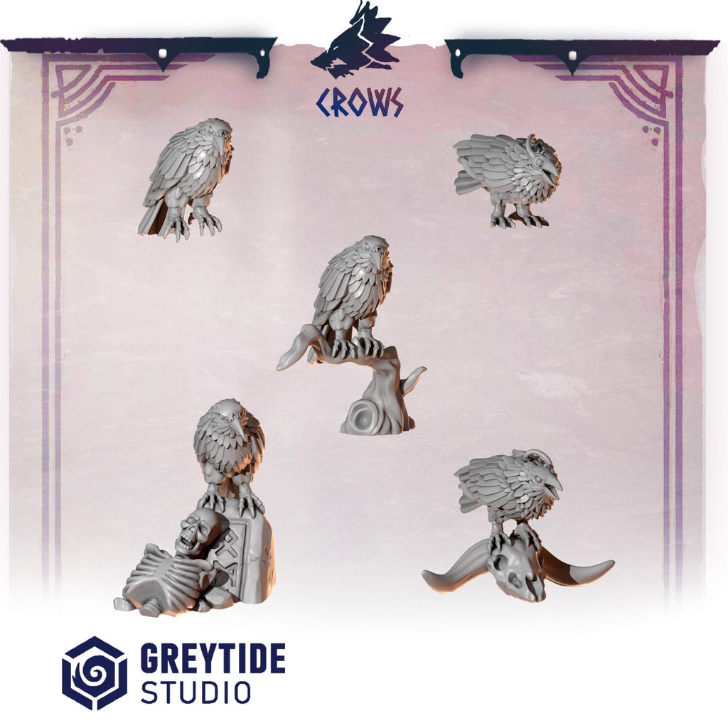 Greytide Studios Primal hounds Crows terrain upgrade kit