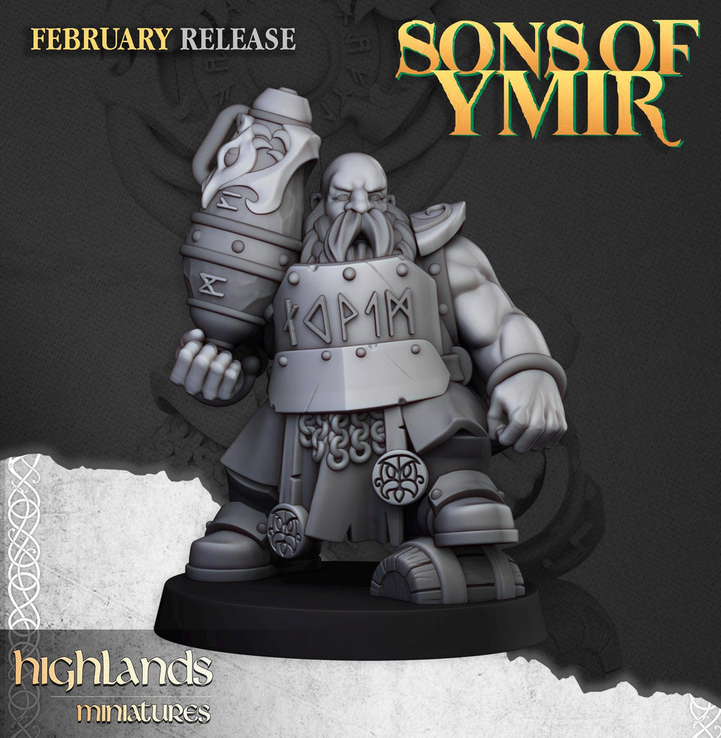 Dwarf firespitters  - Highlands Miniatures