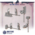 Greytide Studios Primal hounds Big two handed weapons x5