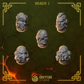 Greytide Studios Anvil Warden Heads x15