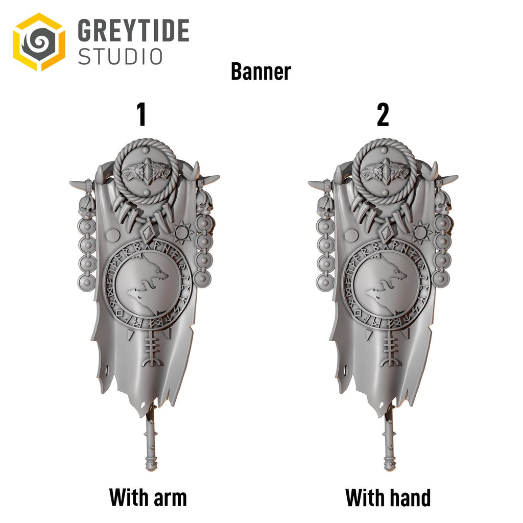 Greytide Studios Primal hounds Banners