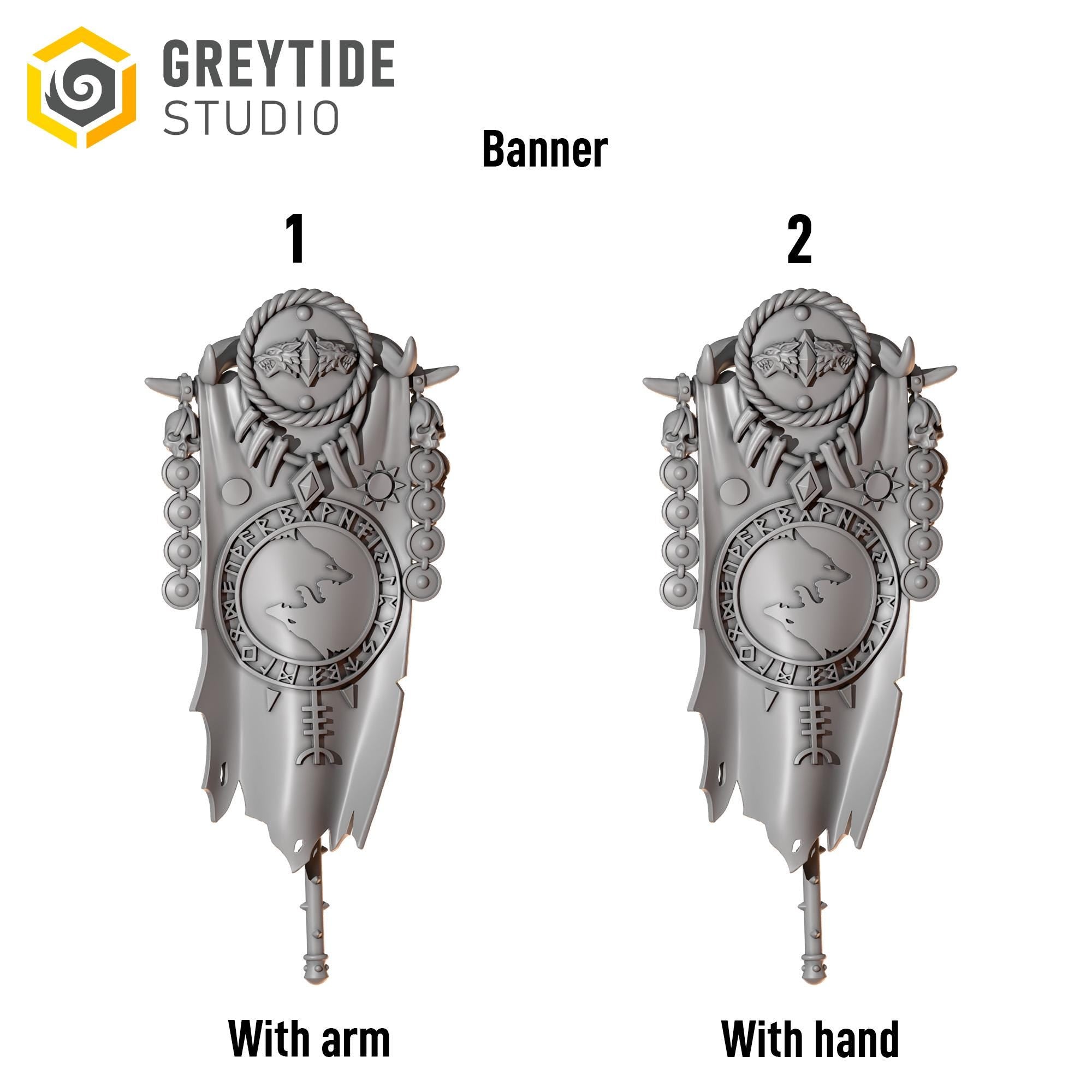 Greytide Studios Primal hounds Banners
