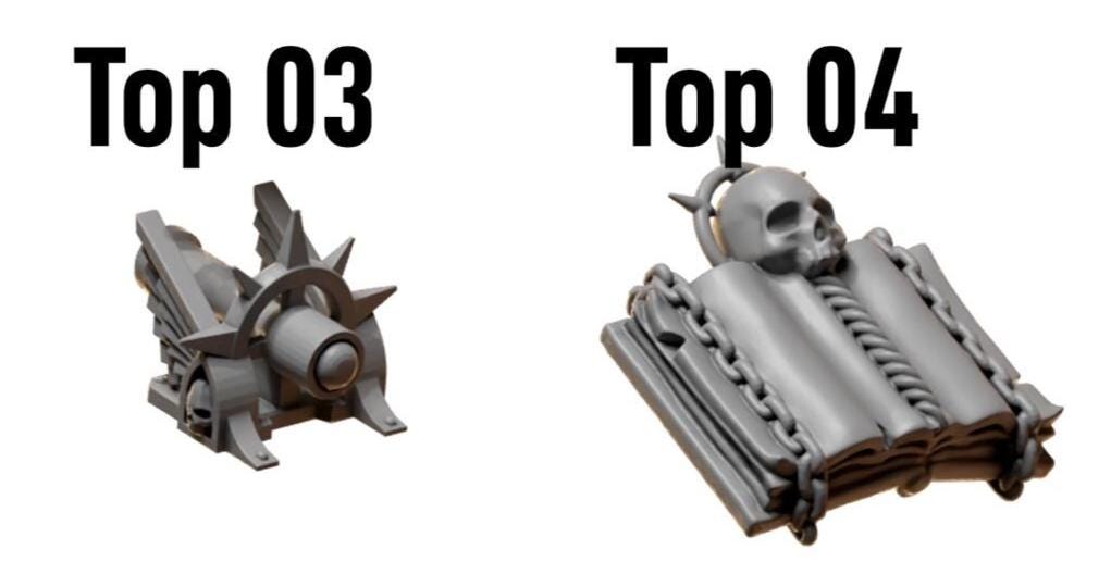3x Greytide Studios Eternal pilgrams Biker upgrades