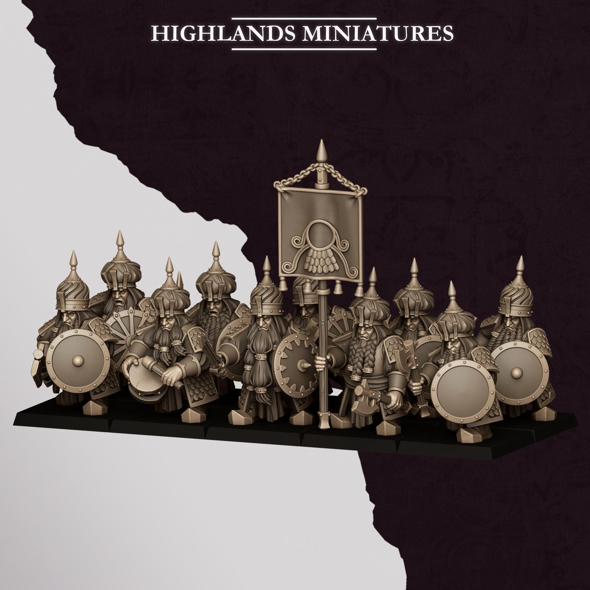 Sons of Marduk warriors - Highlands Miniatures