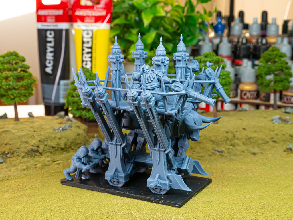 Blazing Icon of Marduk - Highlands Miniatures