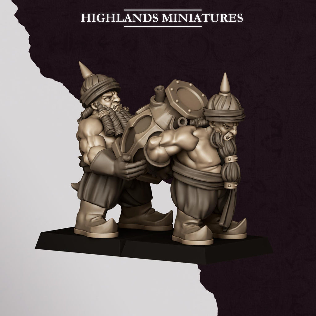 Sons of Marduk Mortar - Highlands Miniatures
