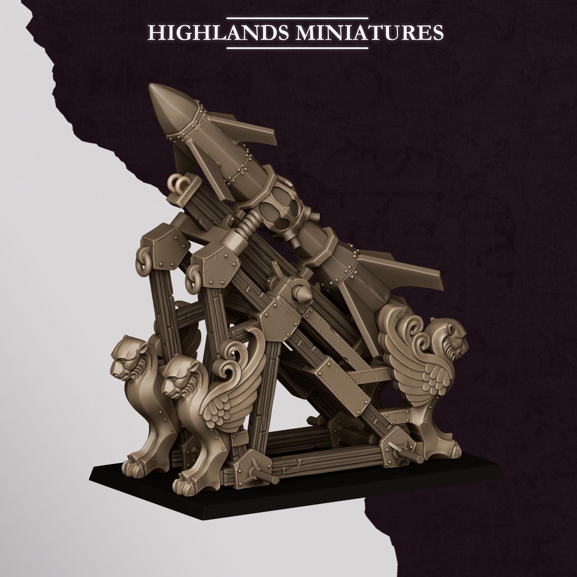 Sons of Marduk Rockets - Highlands Miniatures
