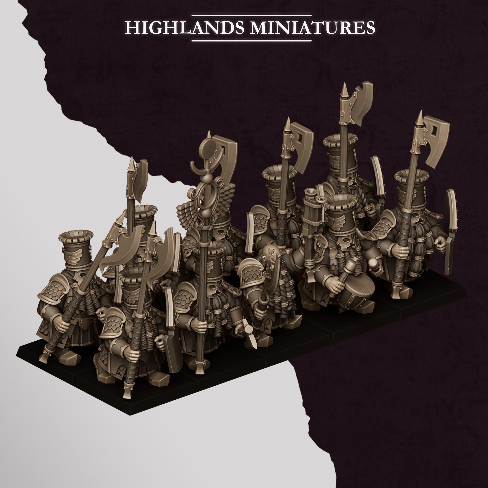 Sons of Marduk Heavy Guard - Highlands Miniatures
