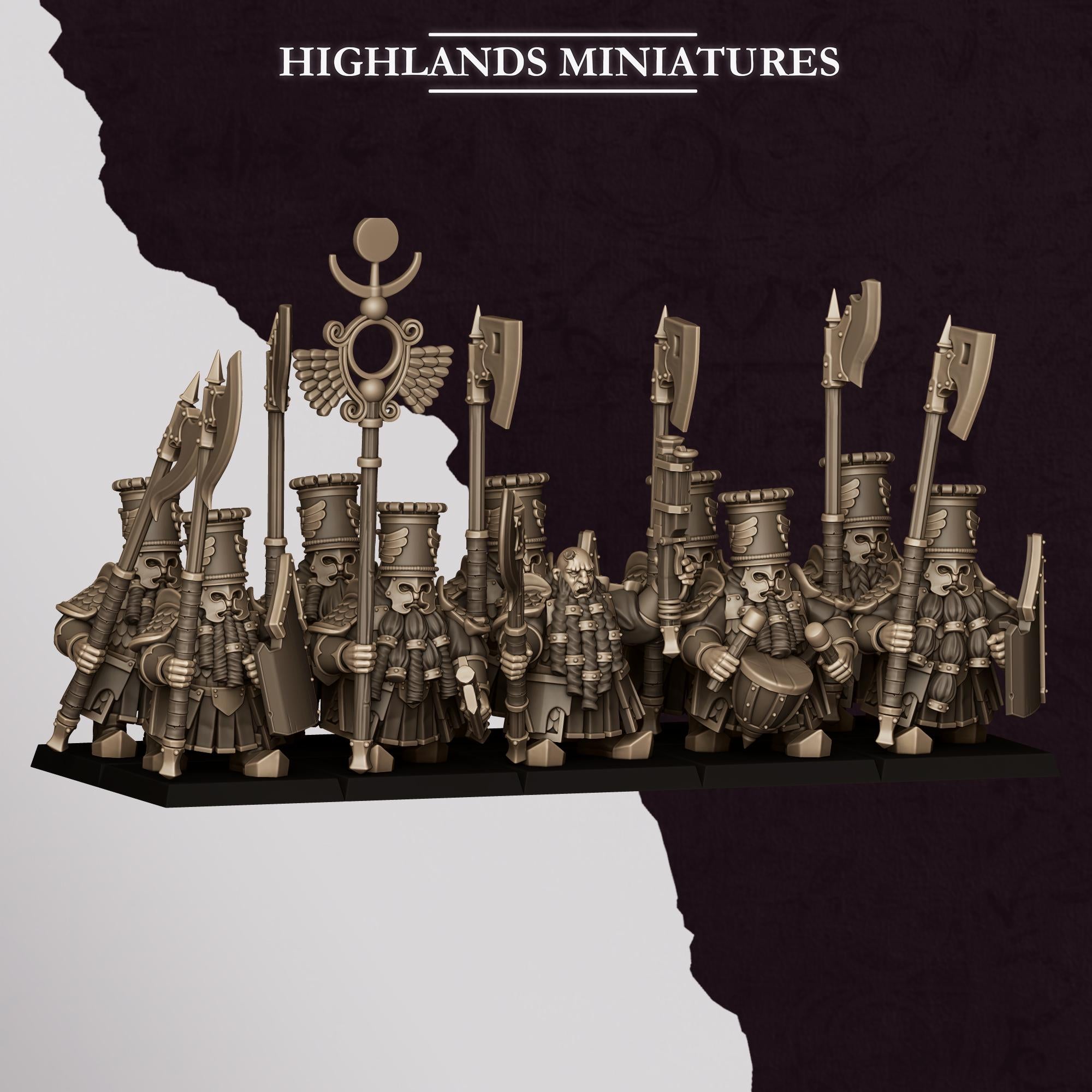 Sons of Marduk Heavy Guard - Highlands Miniatures