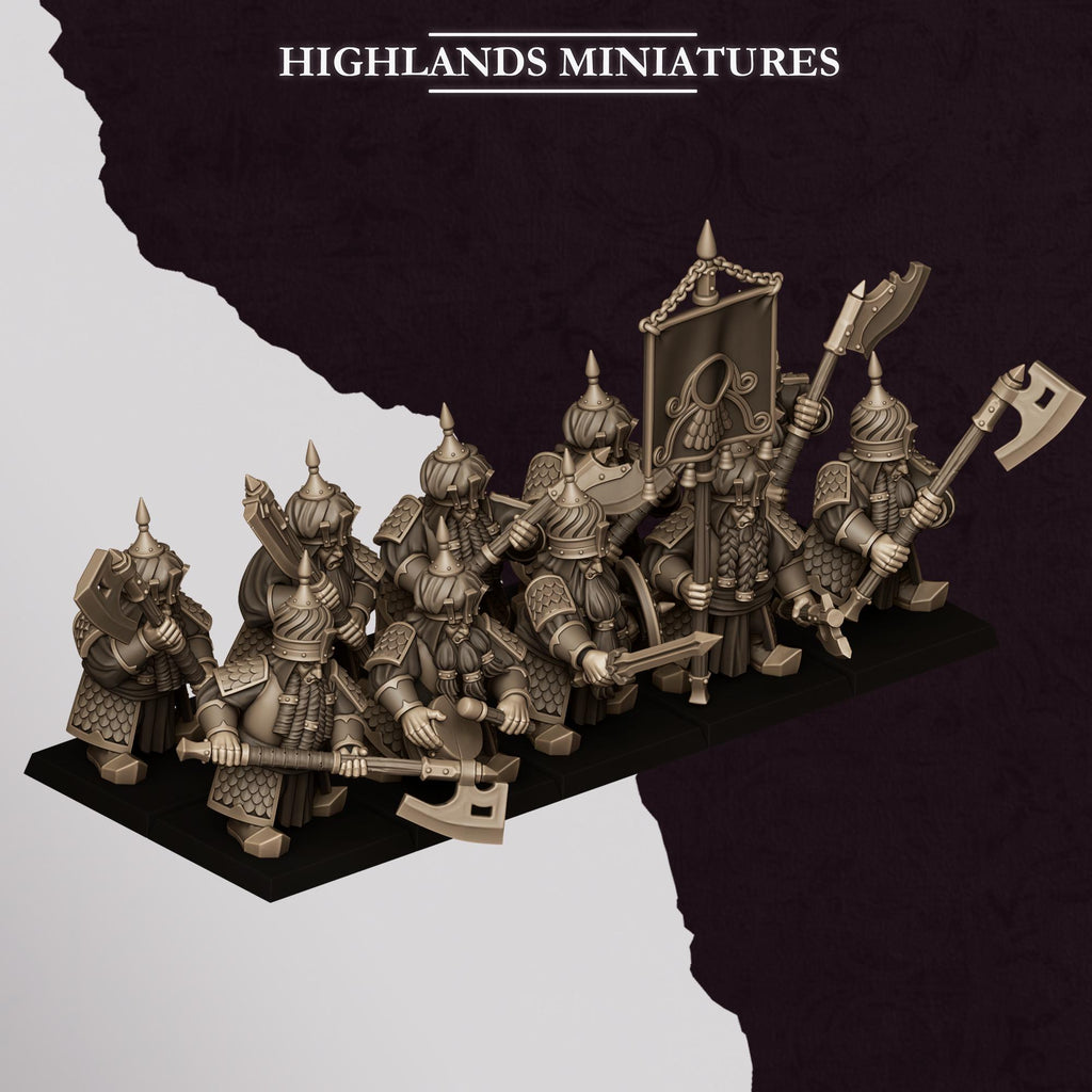 Sons of Marduk Warriors with Great Weapons - Highlands Miniatures
