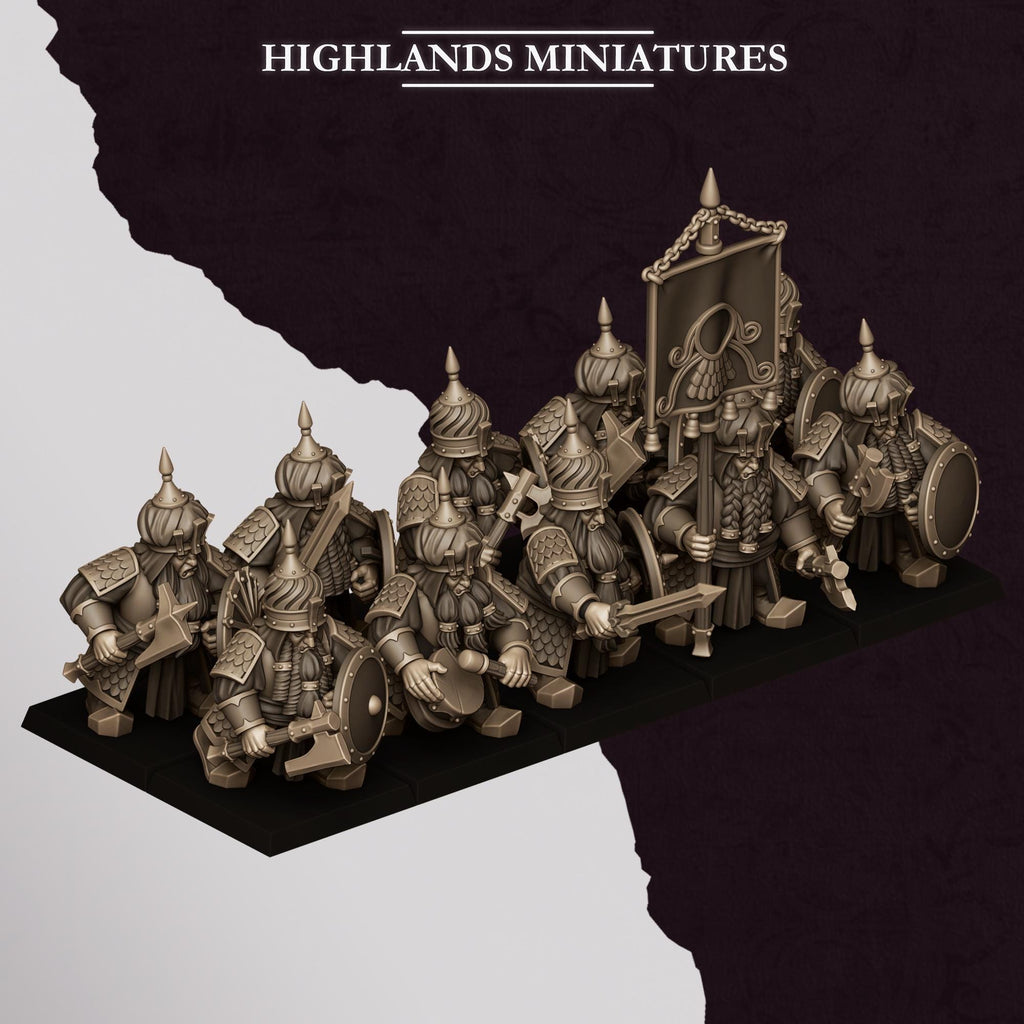 Sons of Marduk warriors - Highlands Miniatures