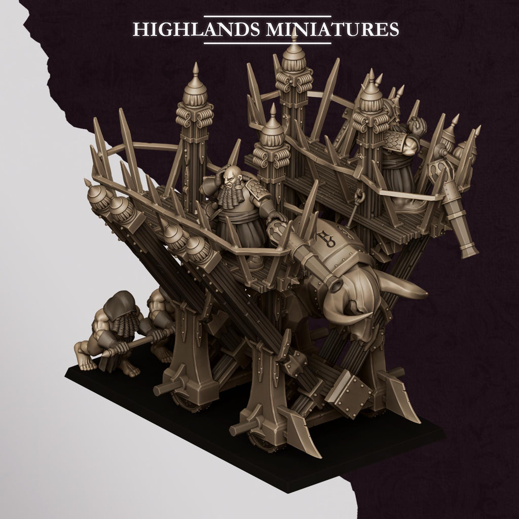 Blazing Icon of Marduk - Highlands Miniatures