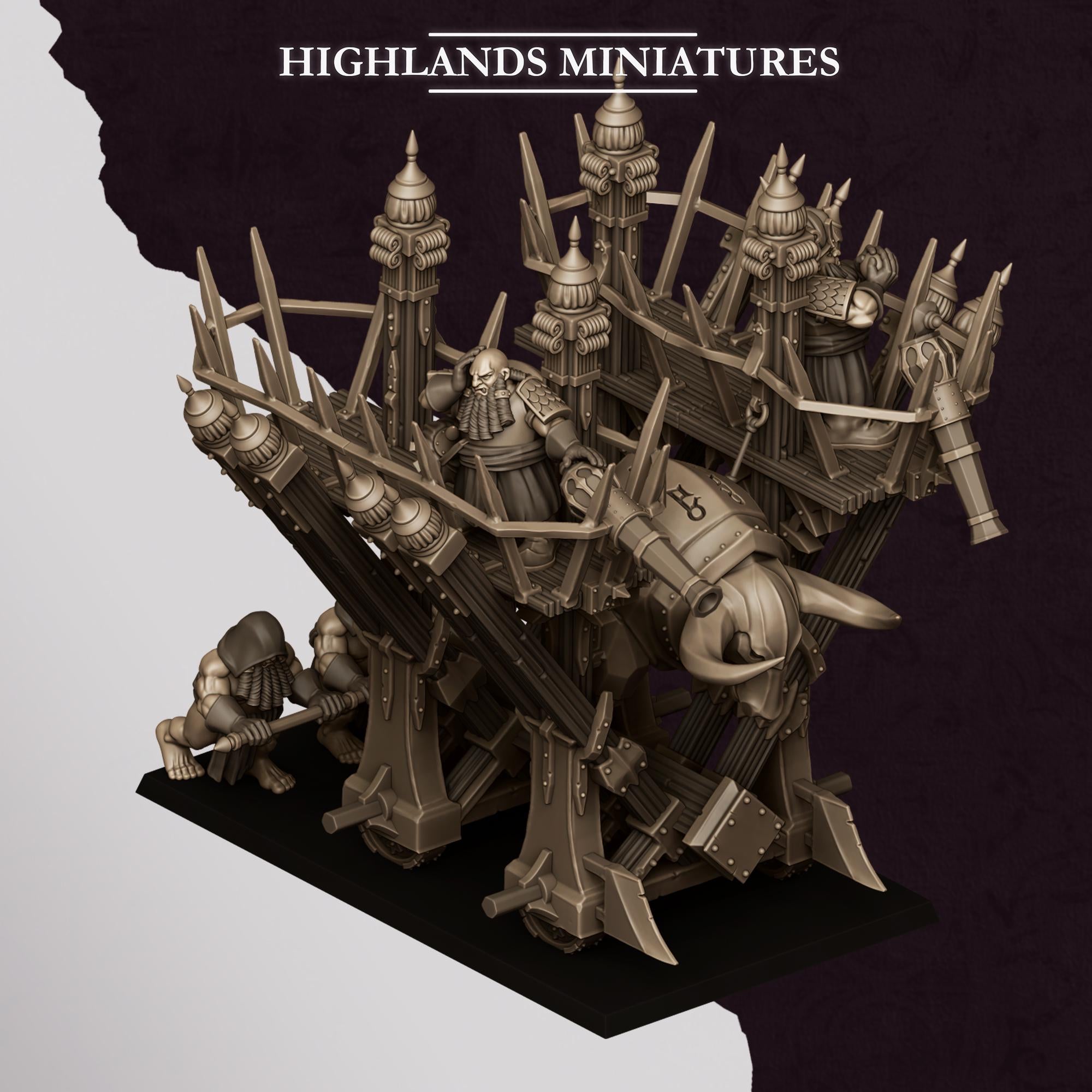 Blazing Icon of Marduk - Highlands Miniatures