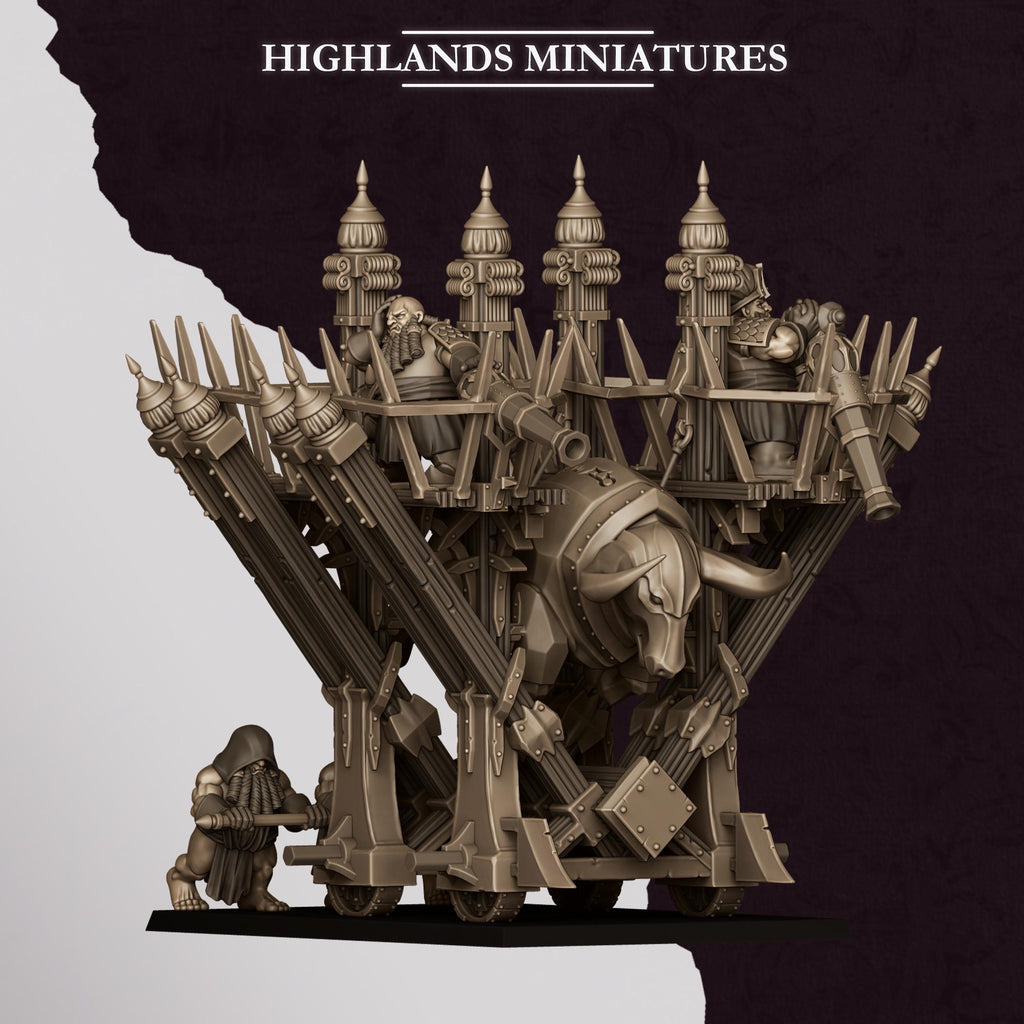 Blazing Icon of Marduk - Highlands Miniatures