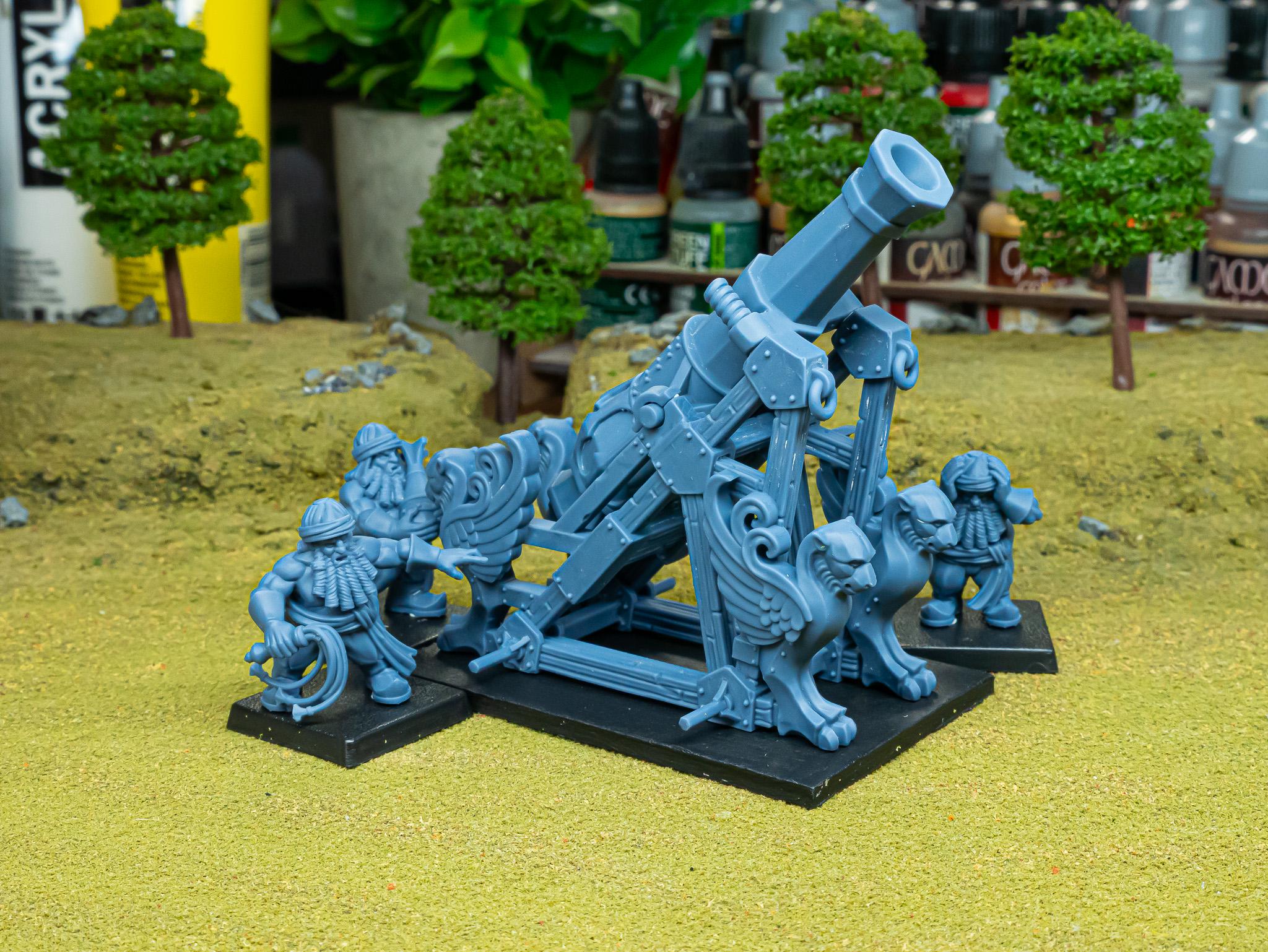 Sons of Marduk Mortar - Highlands Miniatures