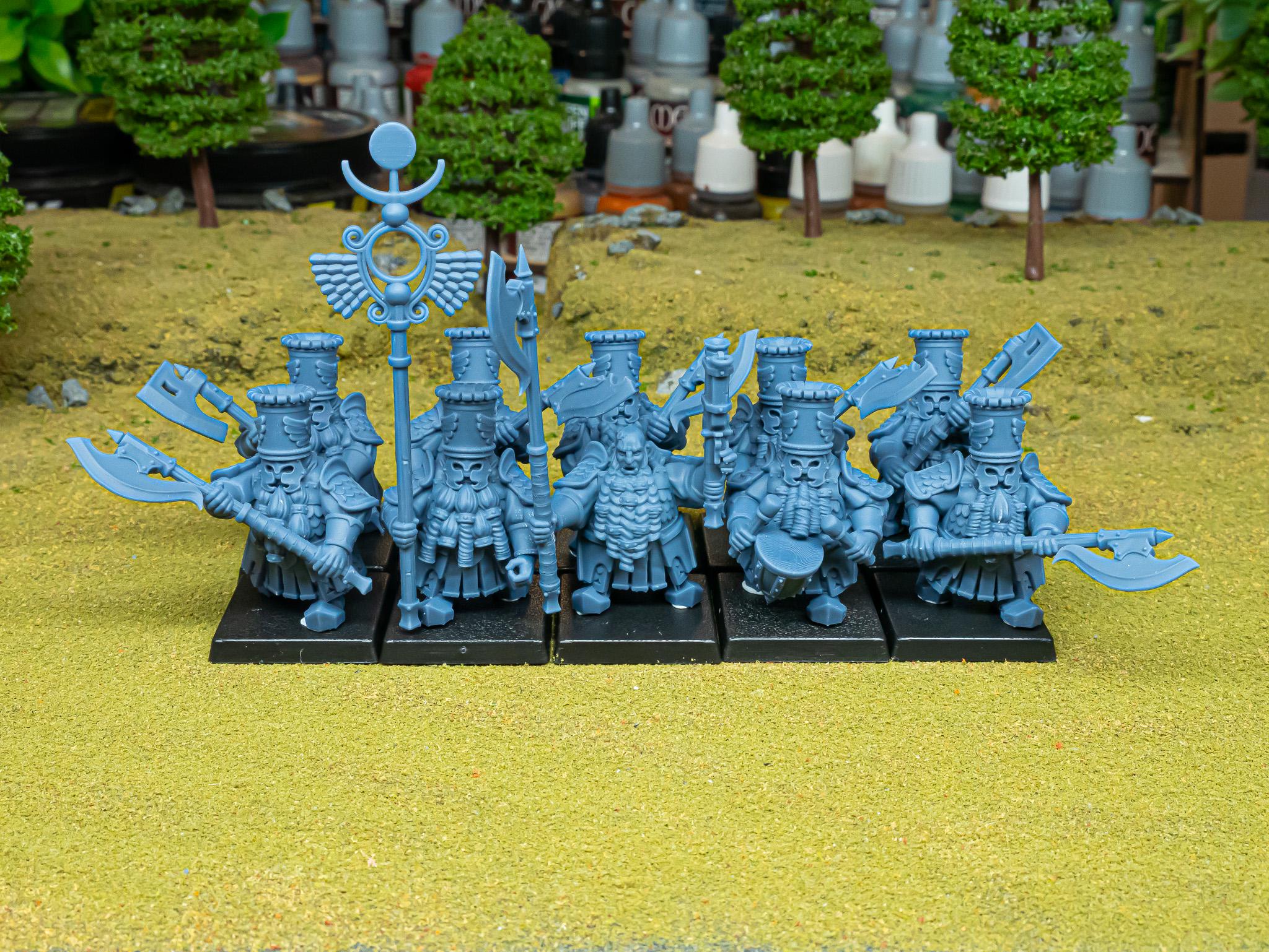 Sons of Marduk Heavy Guard with great weapons - Highlands Miniatures