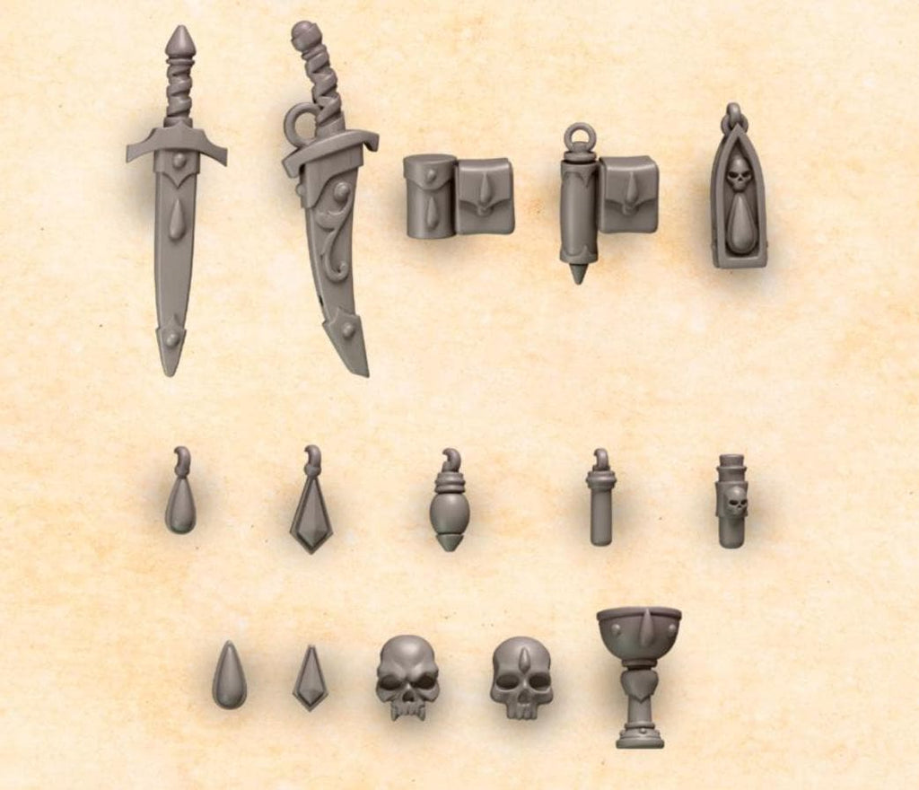Greytide Studios Crimson lords Decorations