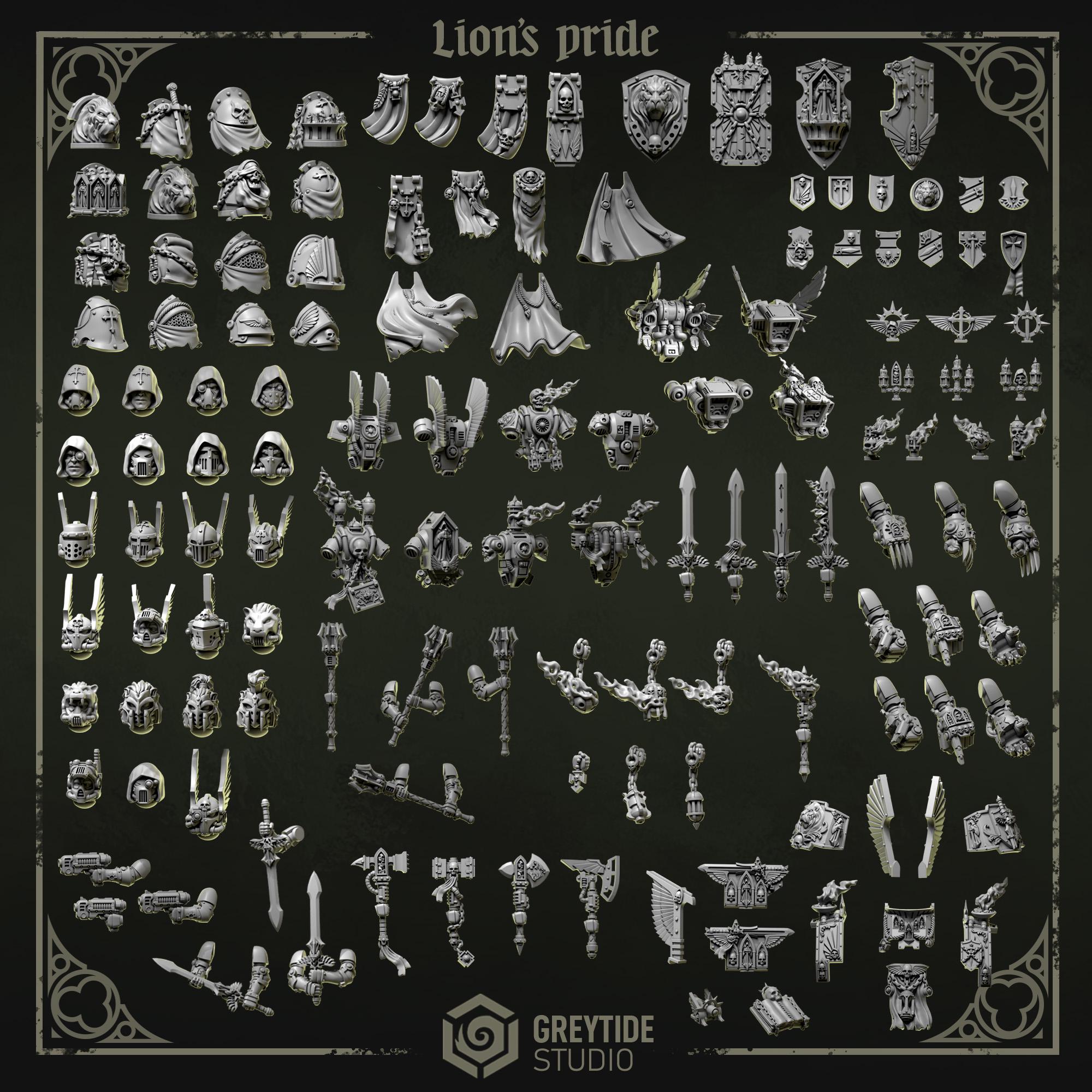 Greytide Studios Eternal Pilgrims full range pack