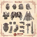 Greytide Studios Crimson lords Hero Pack