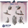 Greytide Studios Primal hounds heroic Poses upgrade kit
