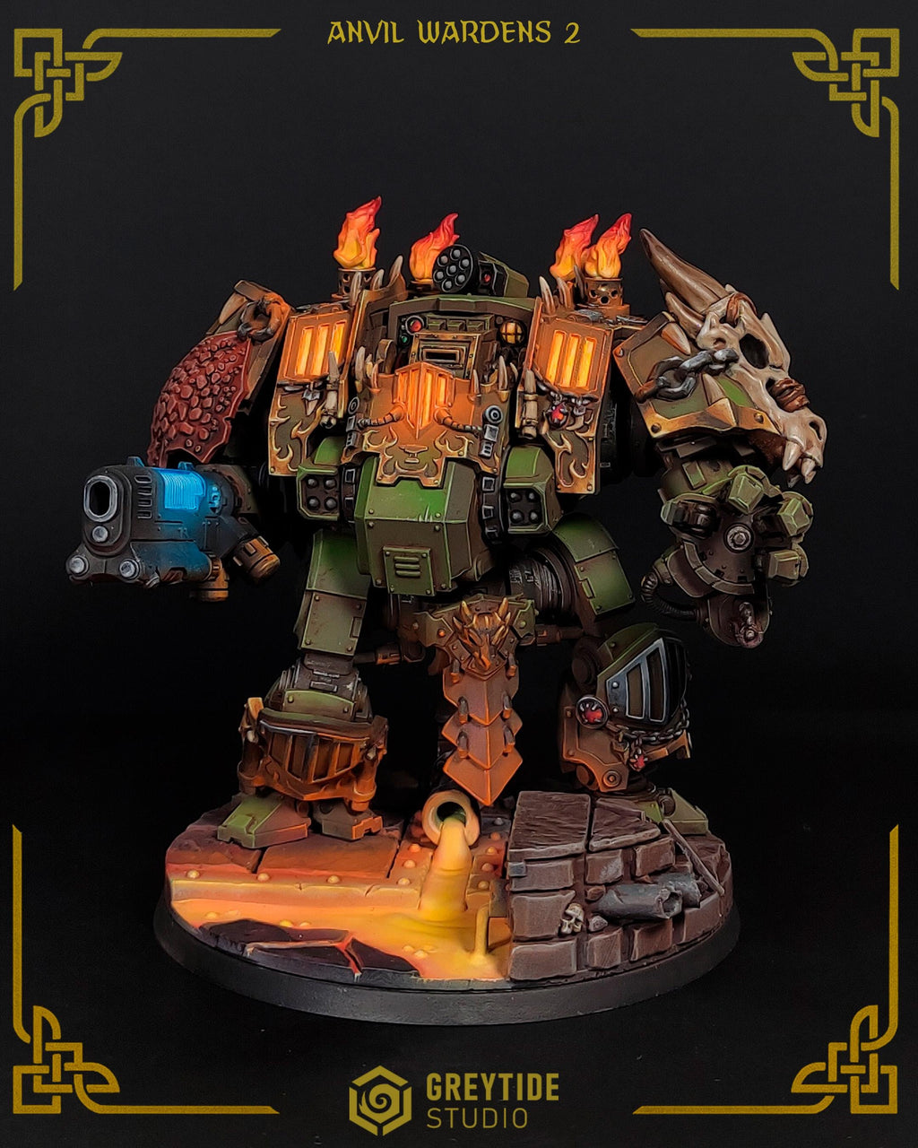 NEW Greytide Studios Anvil Warden Big Ancient Armor upgrade
