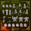 NEW Greytide Studios Anvil Warden Grav Flame arm pack