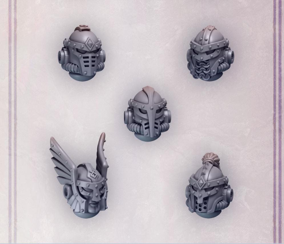 Greytide Studios Primal hounds heads pack