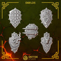 5x Greytide Studios Anvil Wardens Shields Upgrade kit