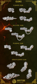Greytide Studios Anvil Warden guns