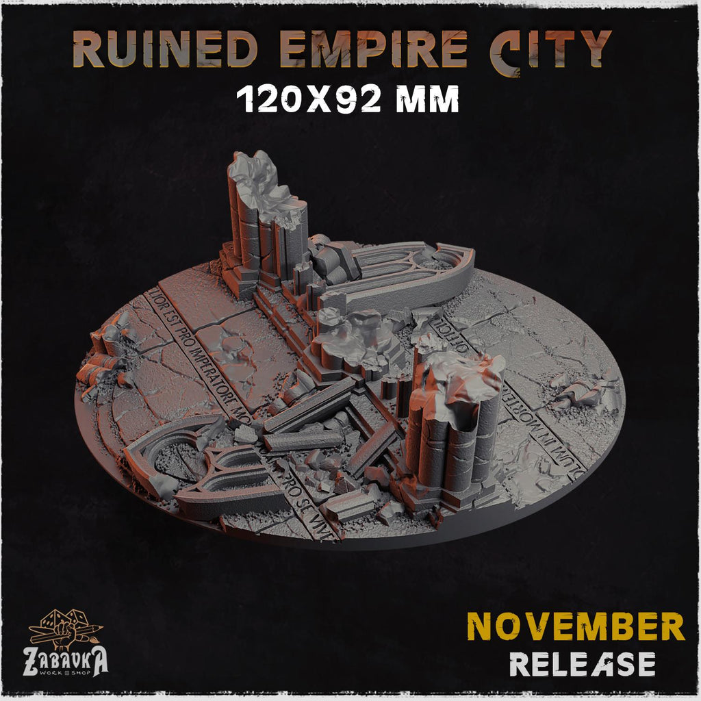 Ruined Empire City - Bases & Toppers by Zabavka Workshop