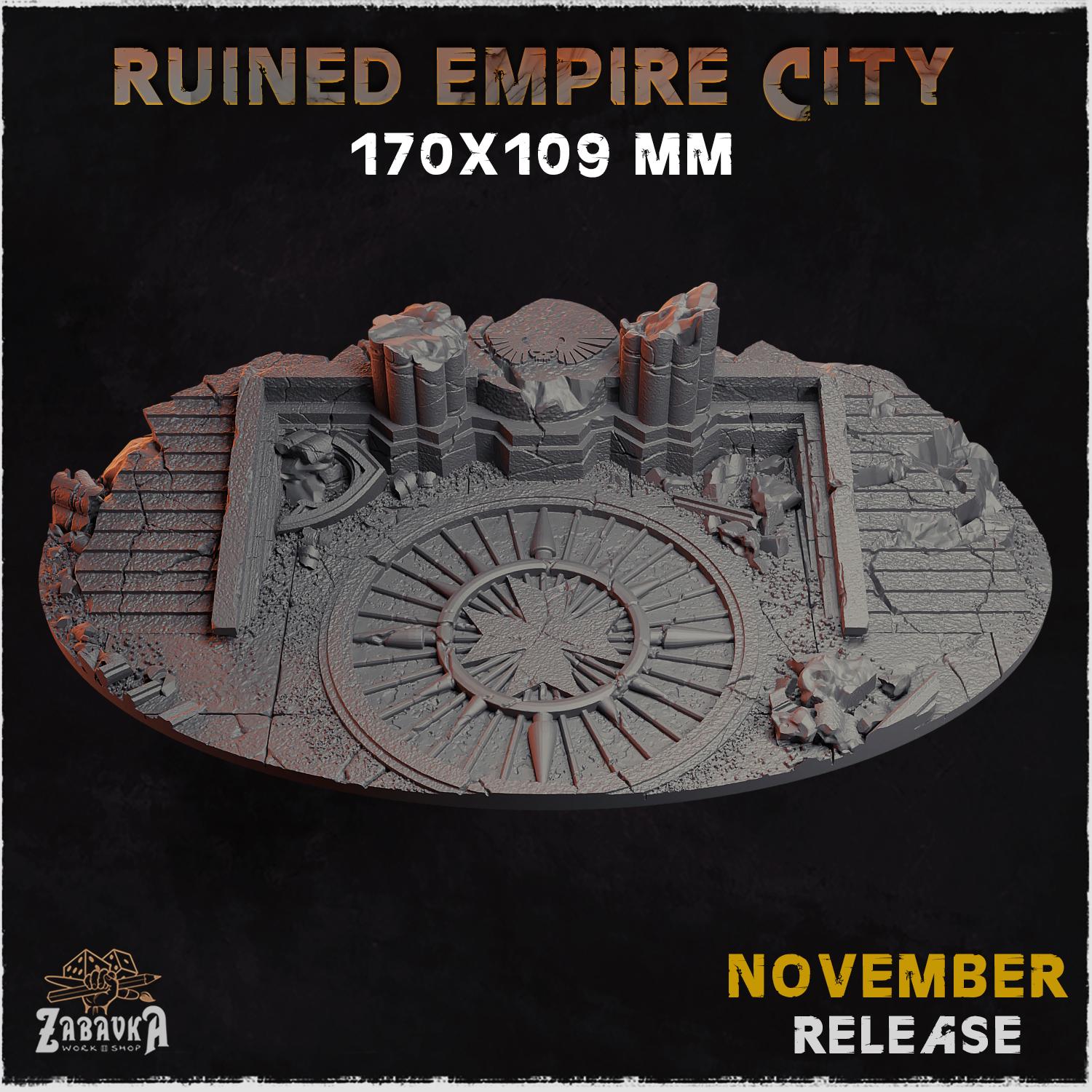 Ruined Empire City - Bases & Toppers by Zabavka Workshop