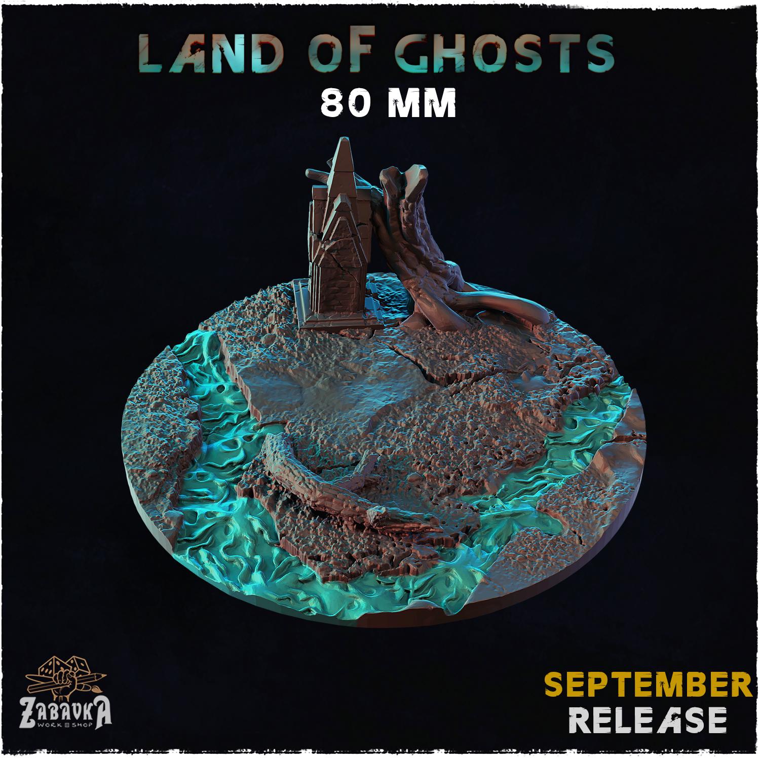 LAND OF GHOSTS - Bases & Toppers by Zabavka Workshop