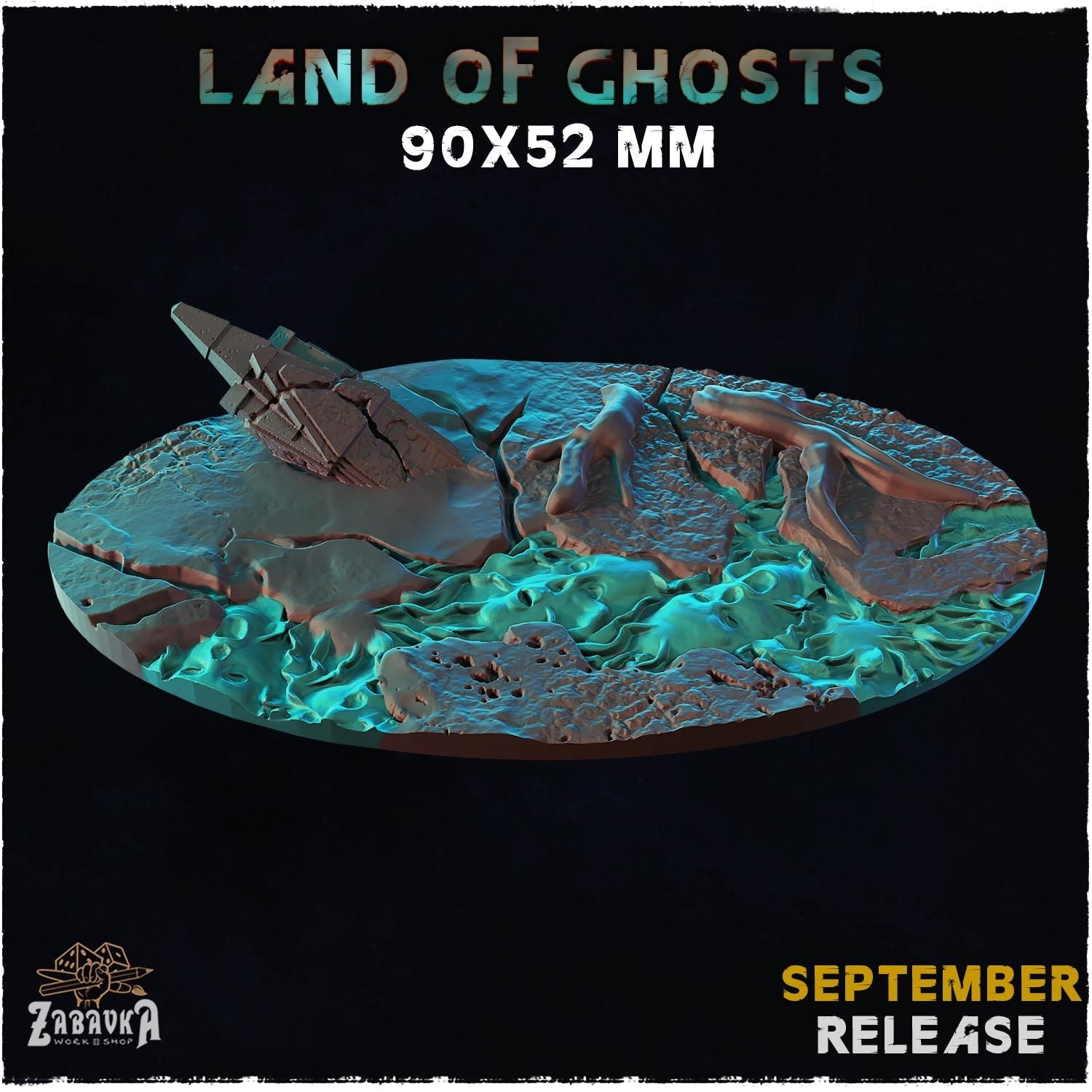 LAND OF GHOSTS - Bases & Toppers by Zabavka Workshop