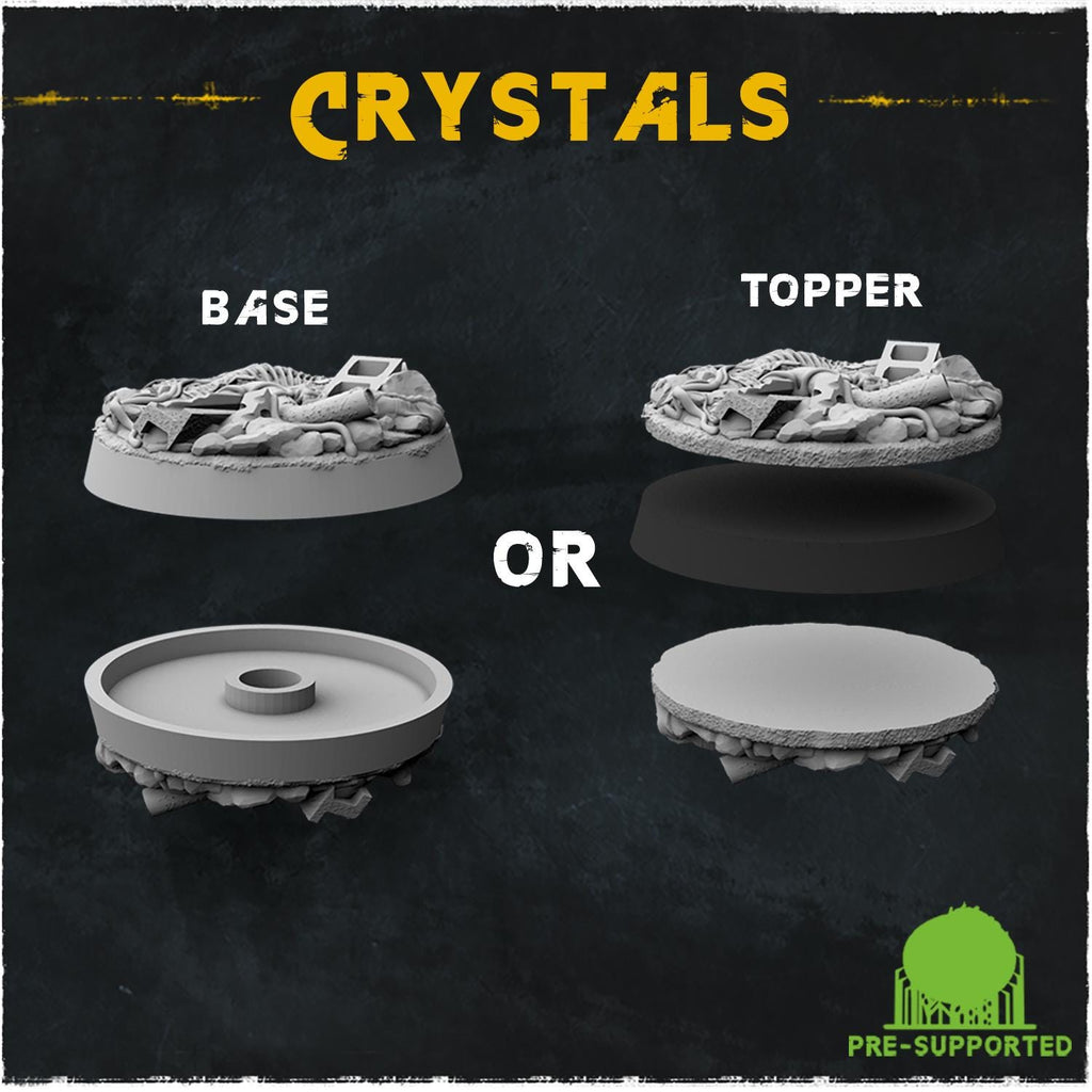 Crystals - Bases & Toppers by Zabavka Workshop