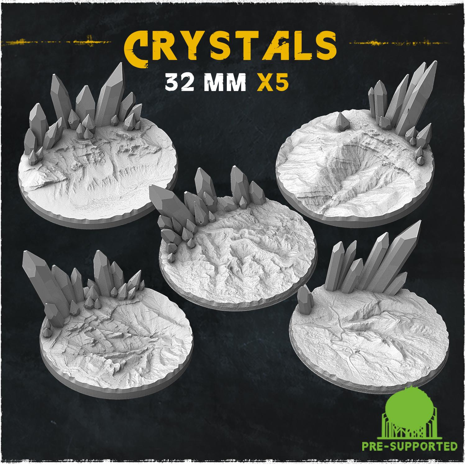 Crystals - Bases & Toppers by Zabavka Workshop