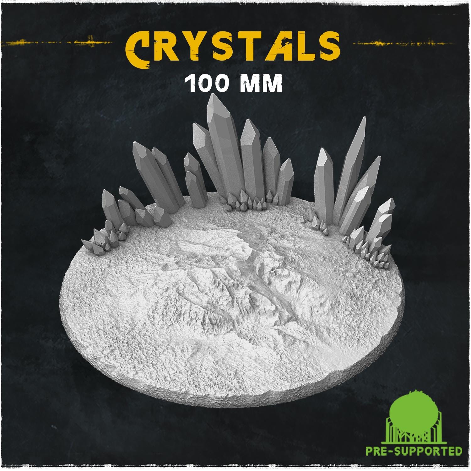 Crystals - Bases & Toppers by Zabavka Workshop