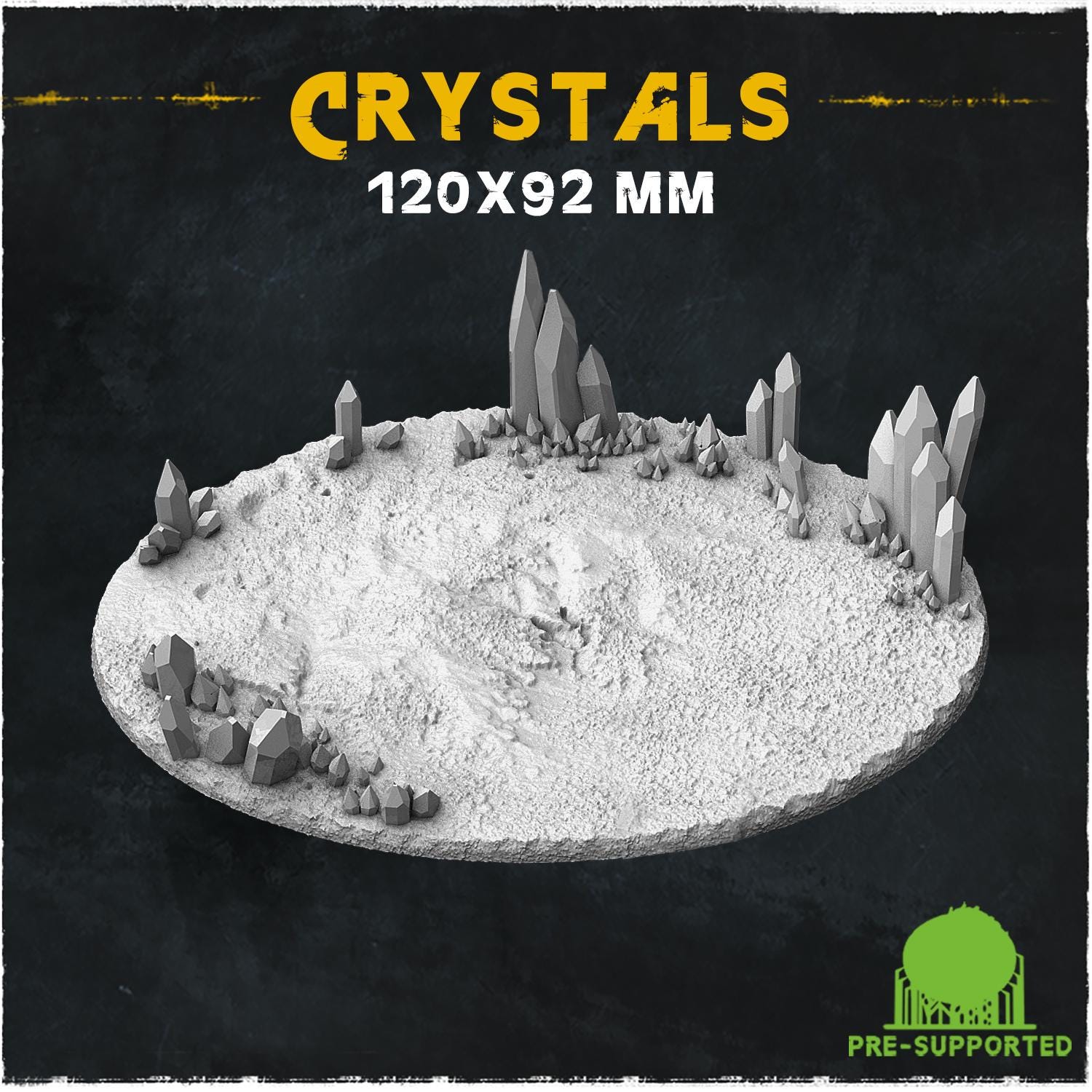 Crystals - Bases & Toppers by Zabavka Workshop